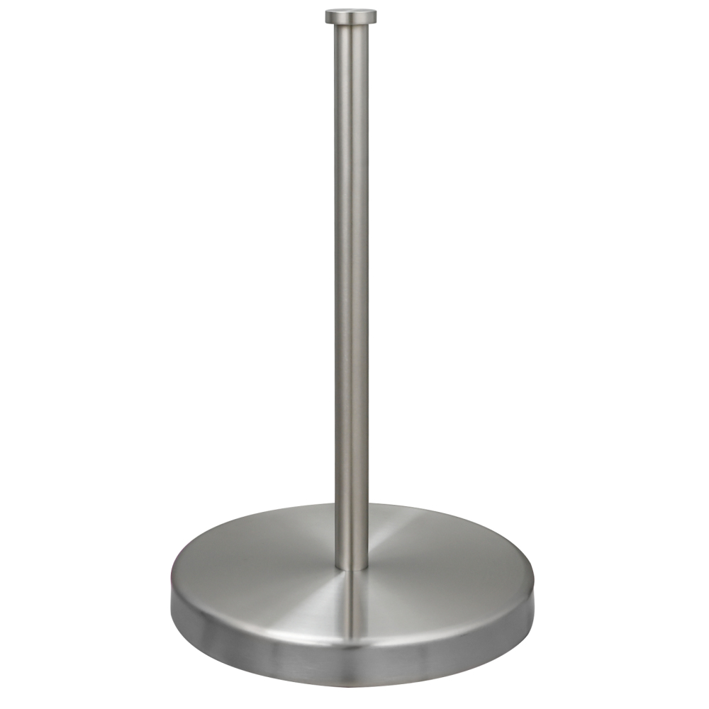 Tecmolog Stainless Steel Freestanding Paper Towel Holder for Kitchen Countertop