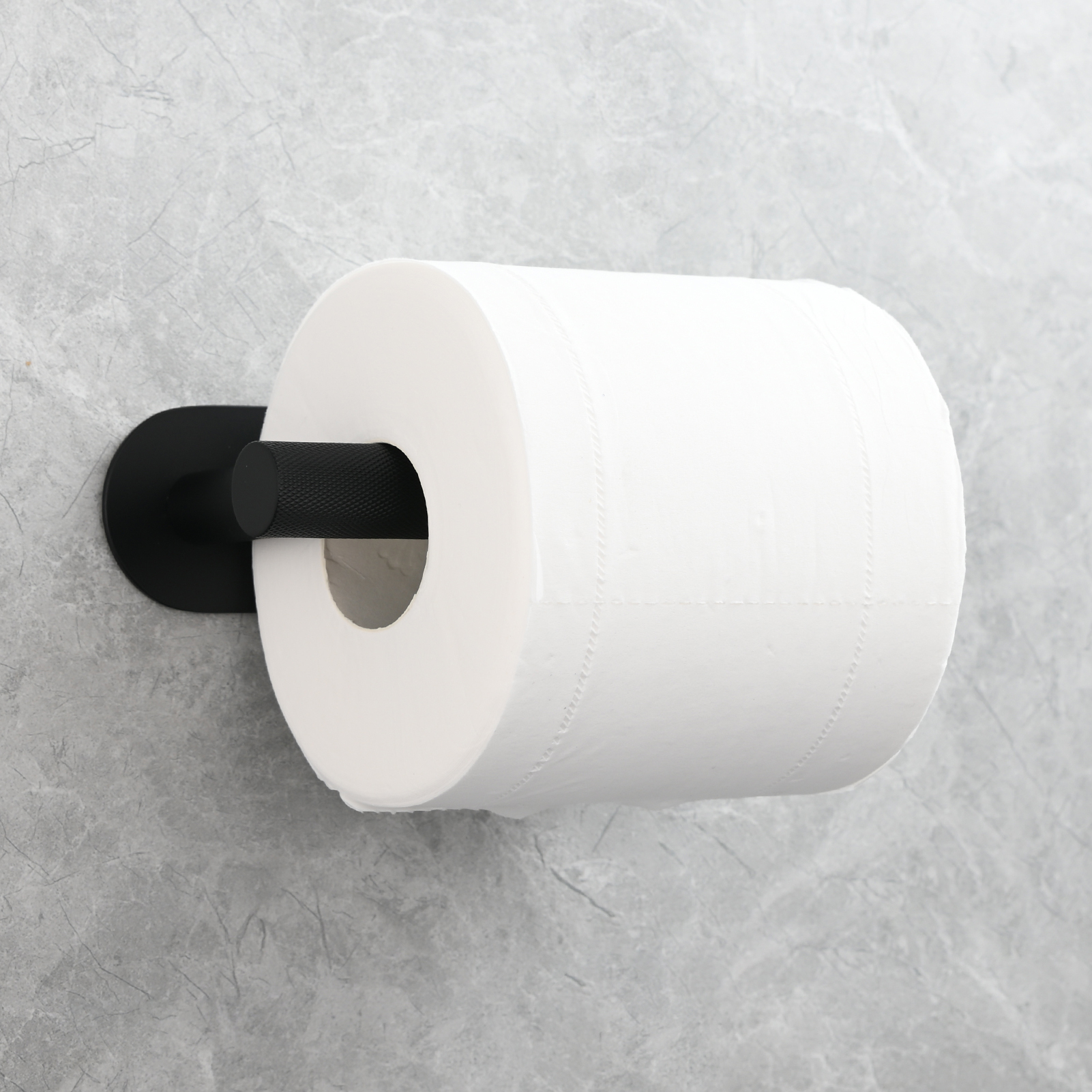 Tecmolog Stainless Steel Wall Mounted Toilet Roll Holder for Bathroom, Equipped with Anti Drop Function for Tissue Paper