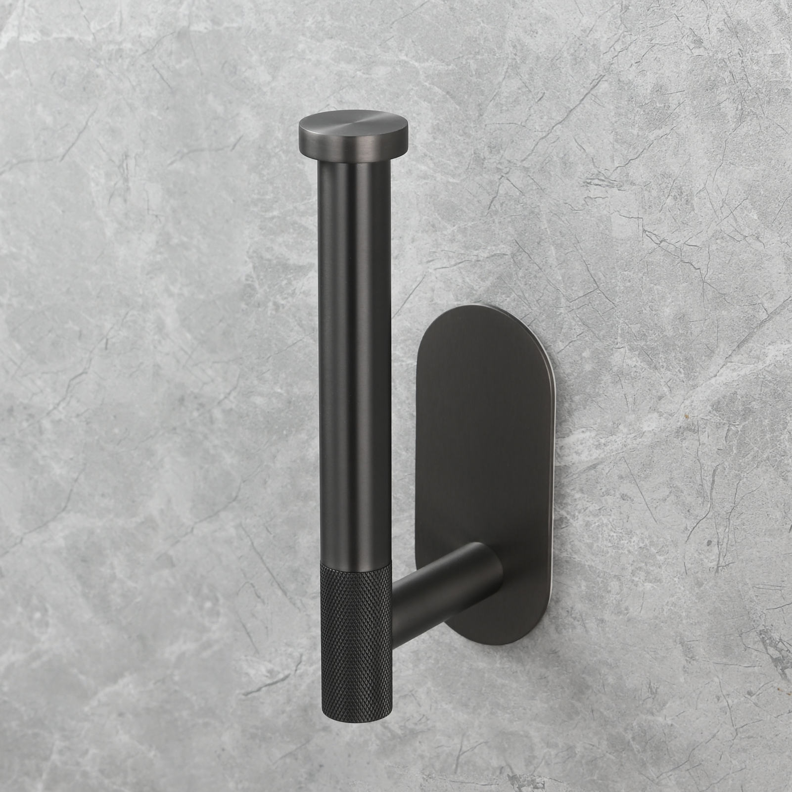 Tecmolog Stainless Steel Wall Mounted Toilet Roll Holder for Bathroom, Equipped with Anti Drop Function for Tissue Paper