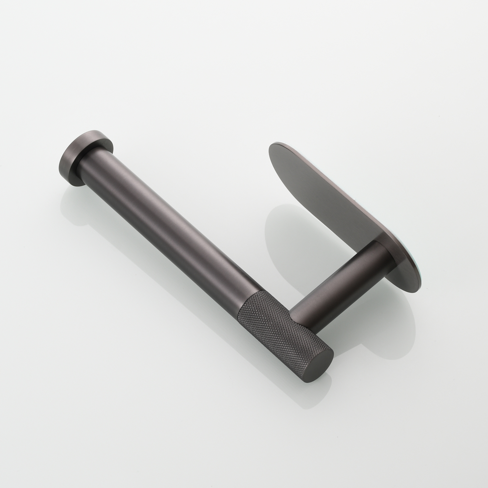 Tecmolog Stainless Steel Wall Mounted Toilet Roll Holder for Bathroom, Equipped with Anti Drop Function for Tissue Paper