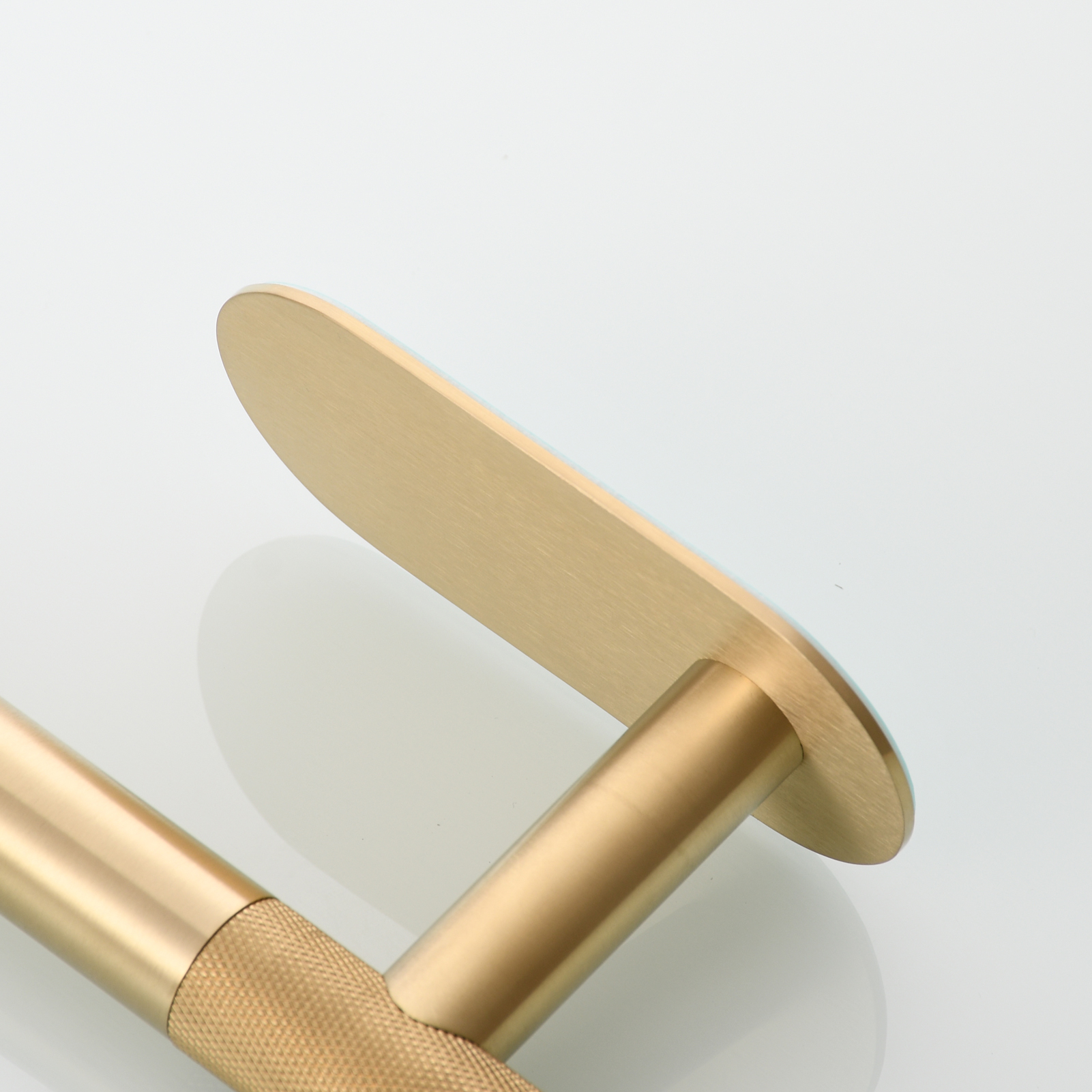 Tecmolog Stainless Steel Wall Mounted Toilet Roll Holder for Bathroom, Equipped with Anti Drop Function for Tissue Paper