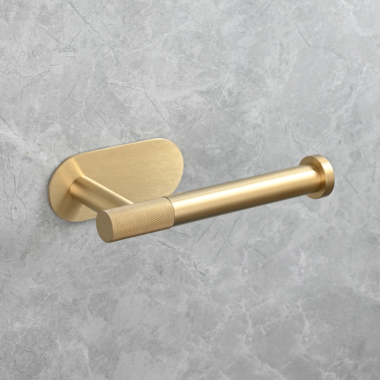 Tecmolog Stainless Steel Wall Mounted Toilet Roll Holder for Bathroom, Equipped with Anti Drop Function for Tissue Paper