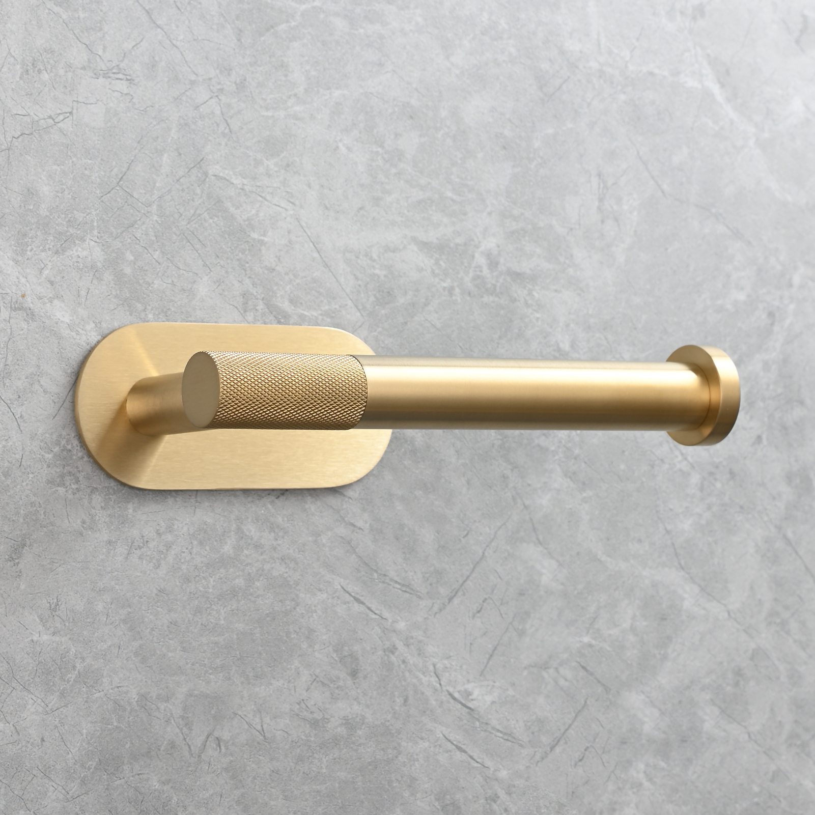 Tecmolog Stainless Steel Wall Mounted Toilet Roll Holder for Bathroom, Equipped with Anti Drop Function for Tissue Paper