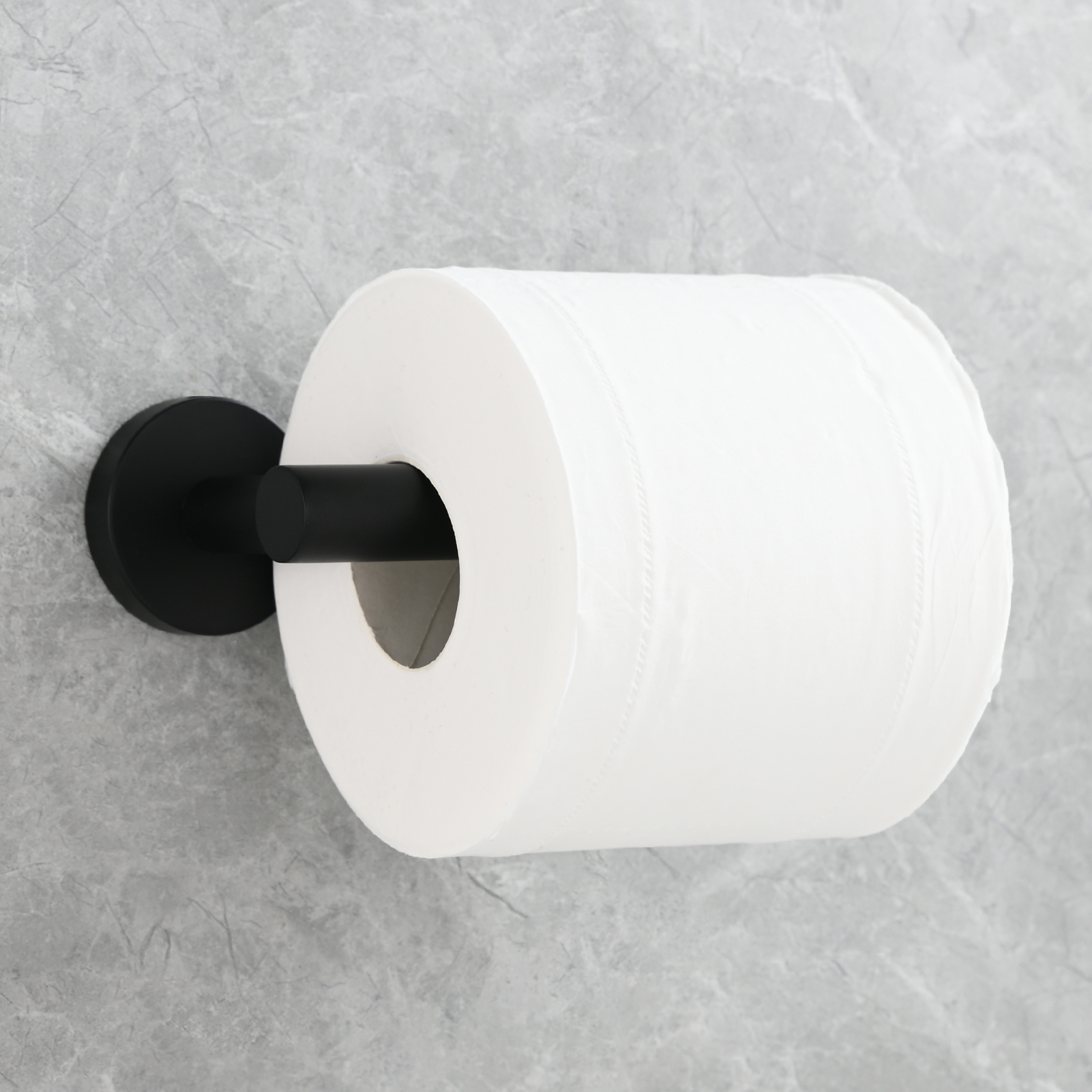 Tecmolog Stainless Steel Paper Holder,Wall Mounted Screw-in Paper Towel Roll Holder
