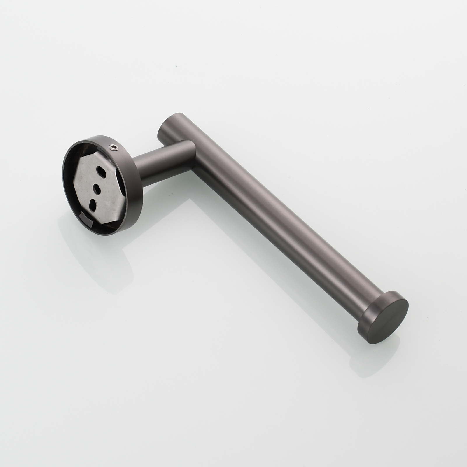 Tecmolog Stainless Steel Paper Holder,Wall Mounted Screw-in Paper Towel Roll Holder