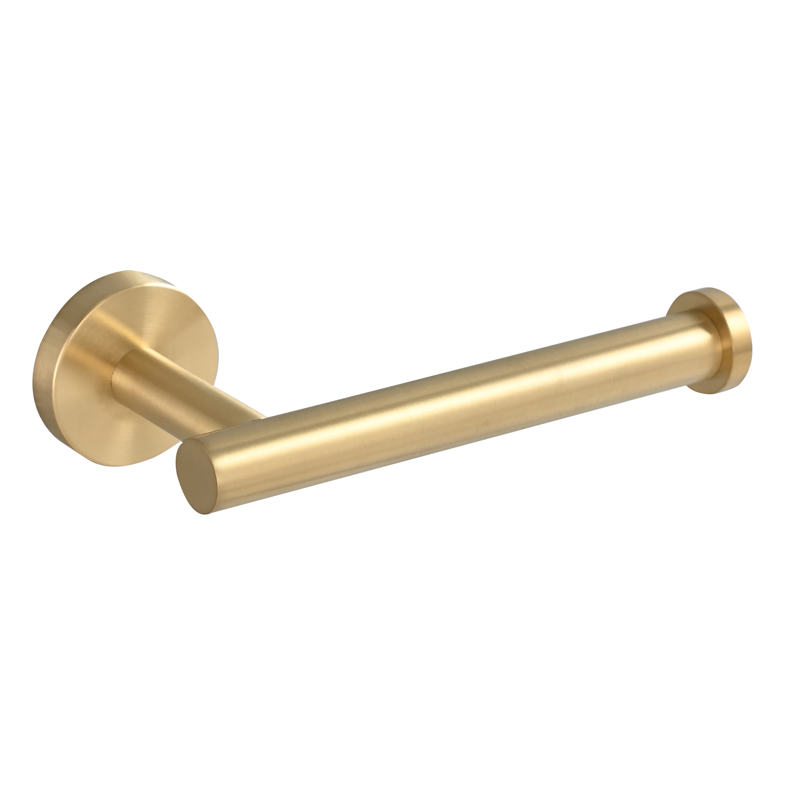 Tecmolog Stainless Steel Paper Holder,Wall Mounted Screw-in Paper Towel Roll Holder