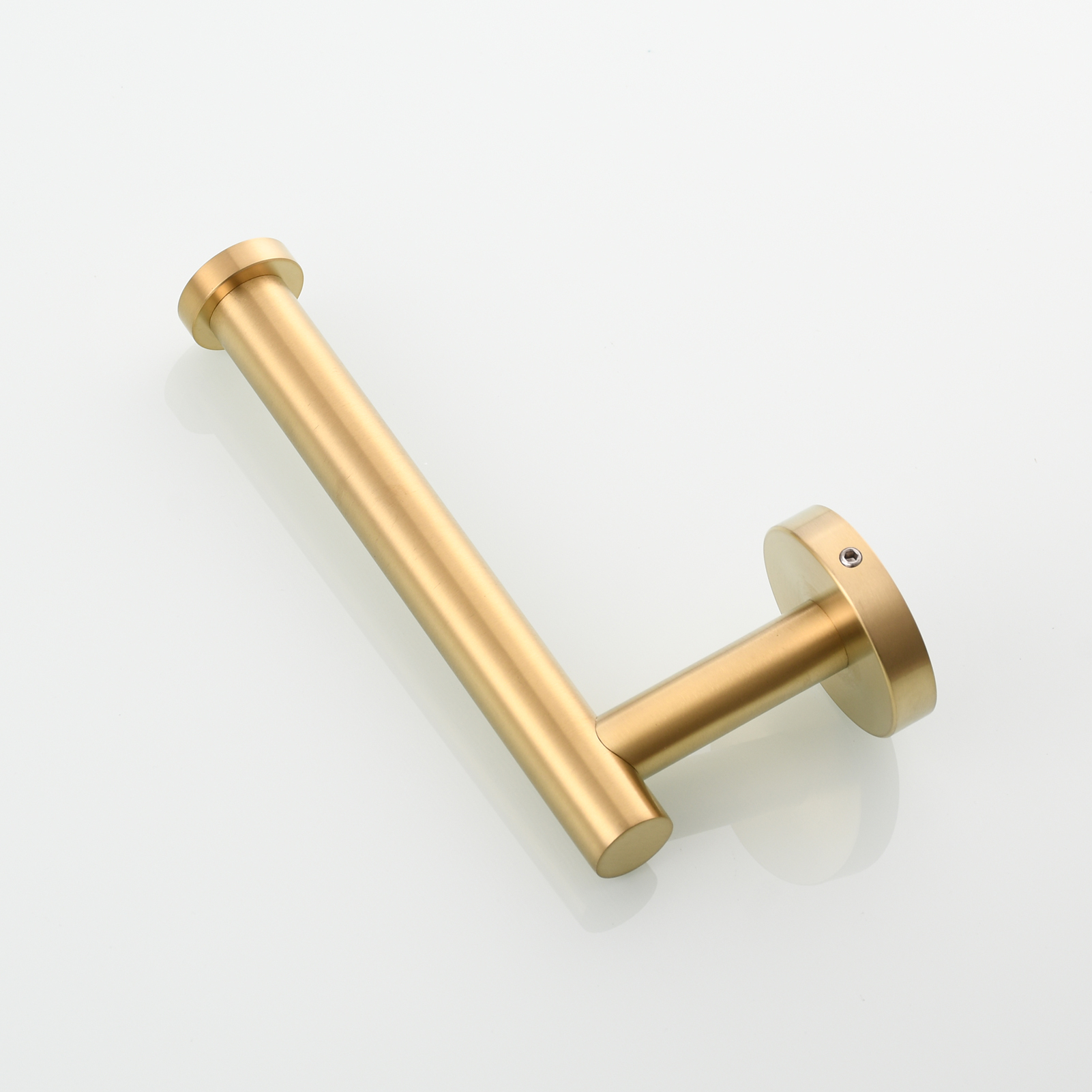 Tecmolog Stainless Steel Paper Holder,Wall Mounted Screw-in Paper Towel Roll Holder