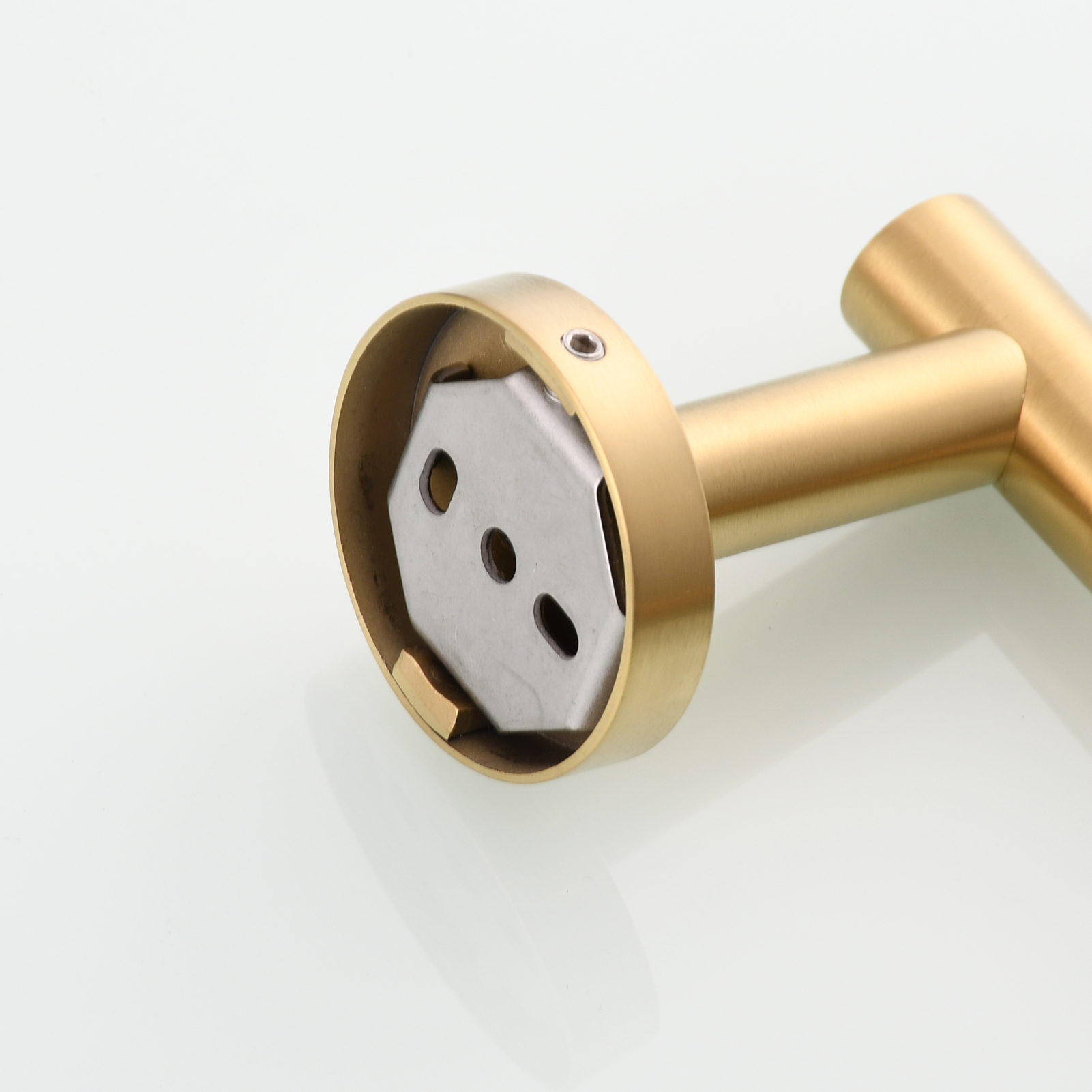 Tecmolog Stainless Steel Paper Holder,Wall Mounted Screw-in Paper Towel Roll Holder