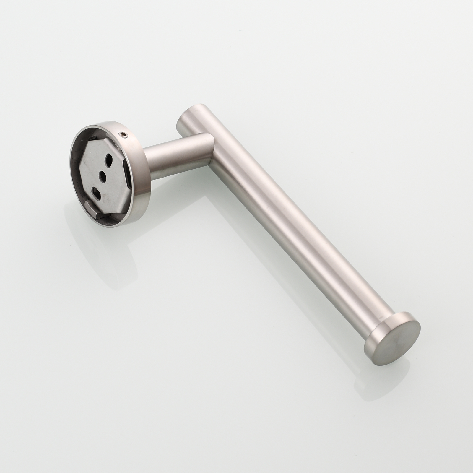 Tecmolog Stainless Steel Paper Holder,Wall Mounted Screw-in Paper Towel Roll Holder