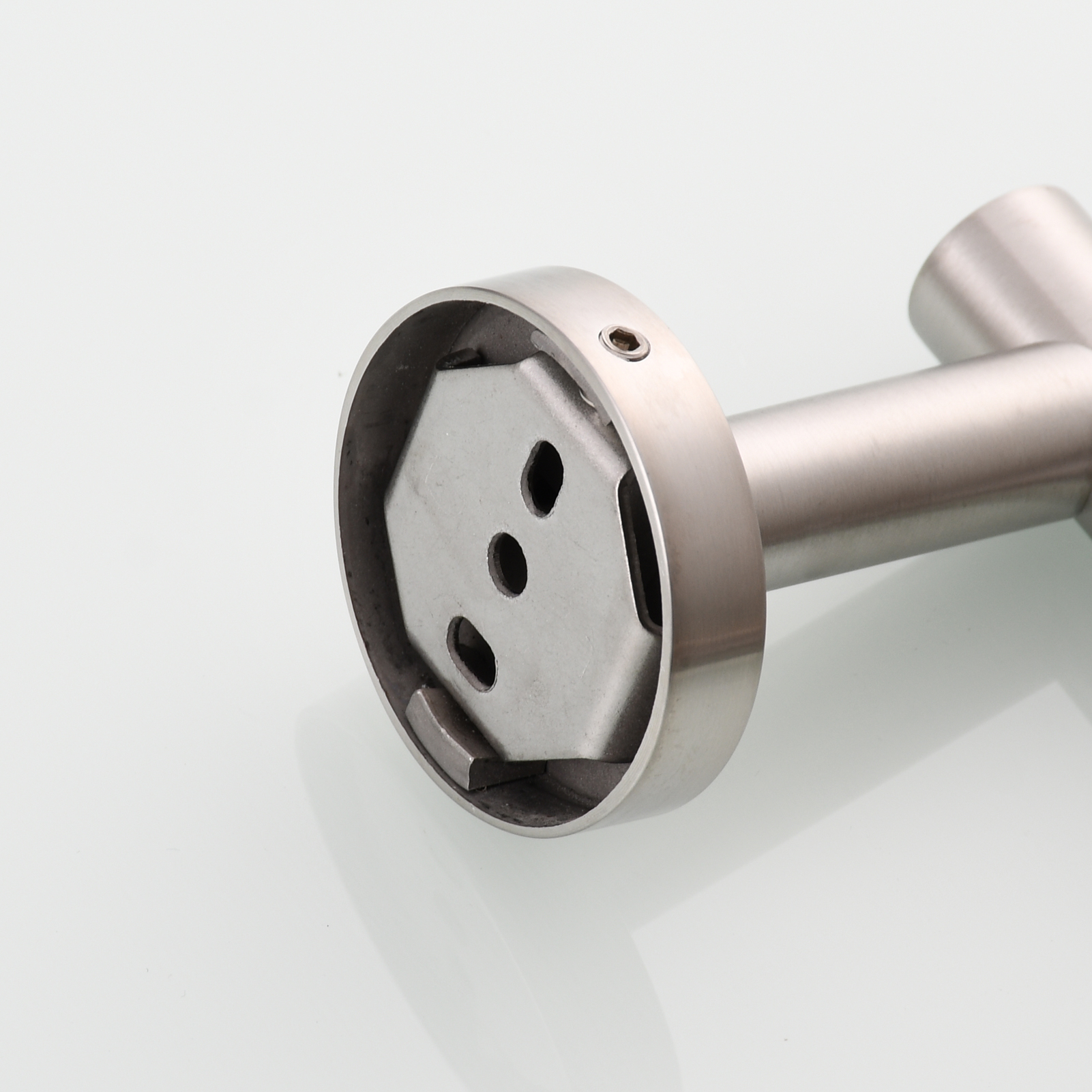 Tecmolog Stainless Steel Paper Holder,Wall Mounted Screw-in Paper Towel Roll Holder
