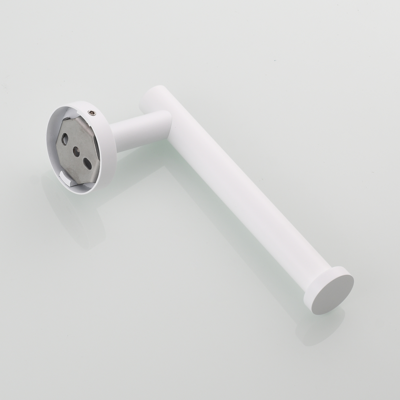 Tecmolog Stainless Steel Paper Holder,Wall Mounted Screw-in Paper Towel Roll Holder