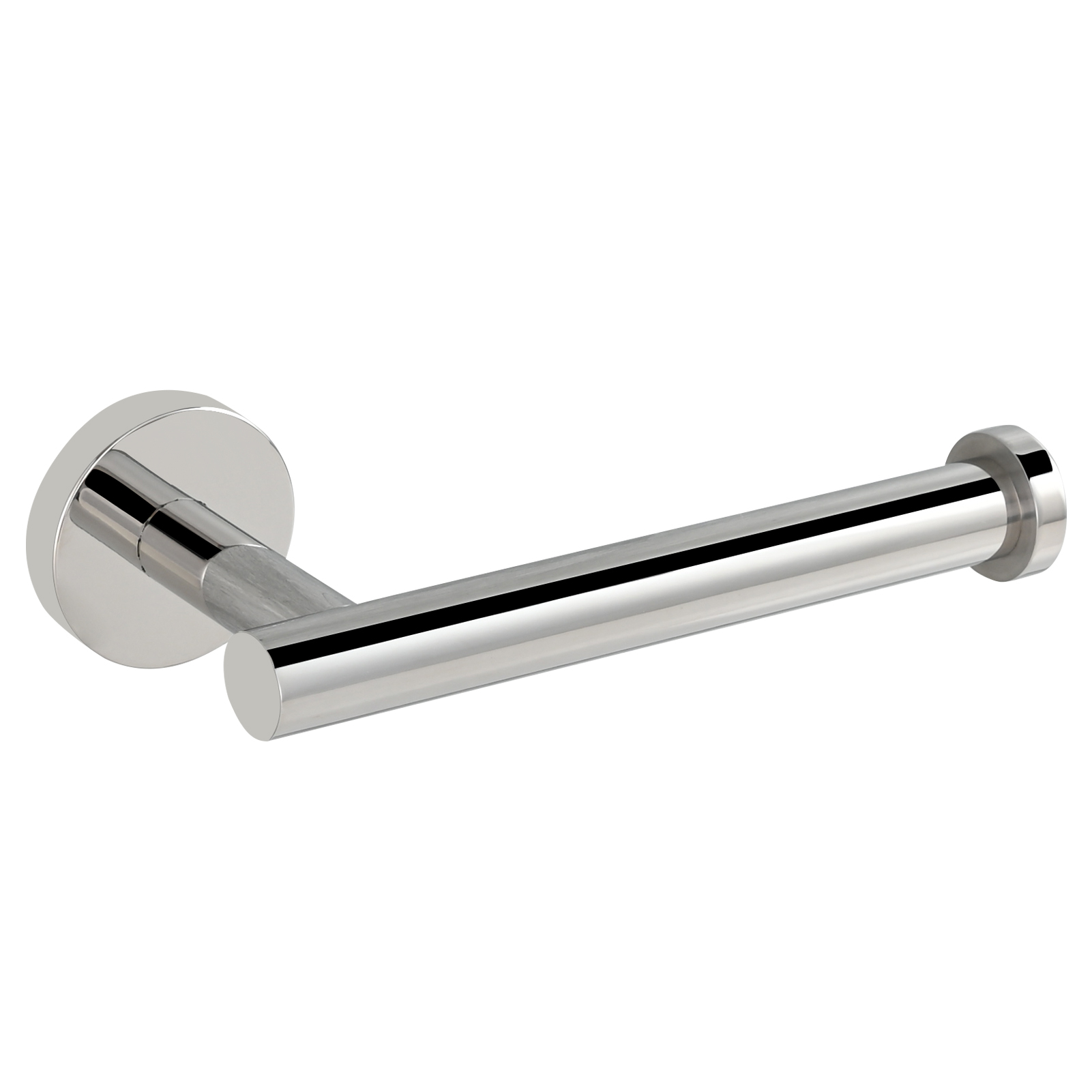 Tecmolog Stainless Steel Paper Holder,Wall Mounted Screw-in Paper Towel Roll Holder