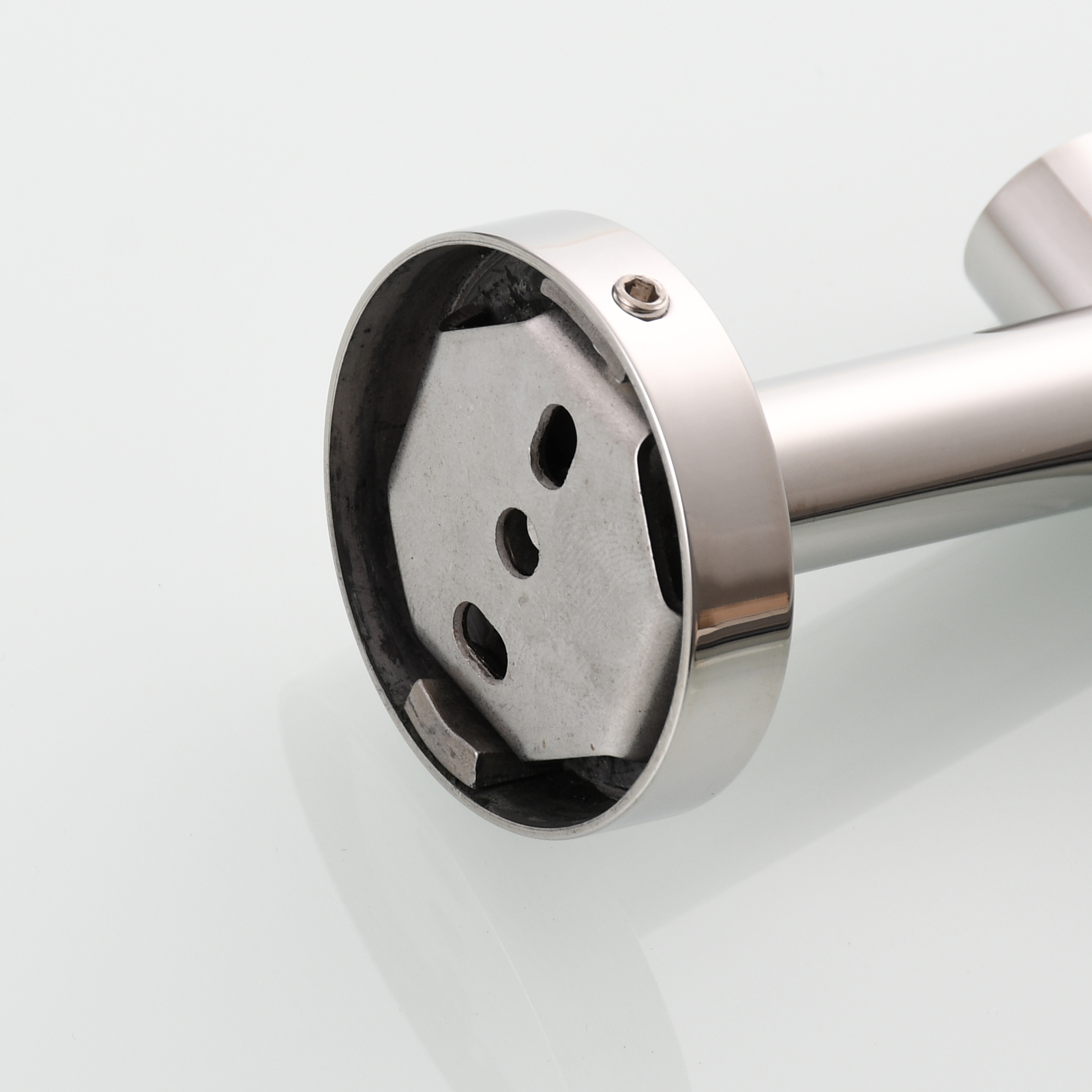 Tecmolog Stainless Steel Paper Holder,Wall Mounted Screw-in Paper Towel Roll Holder