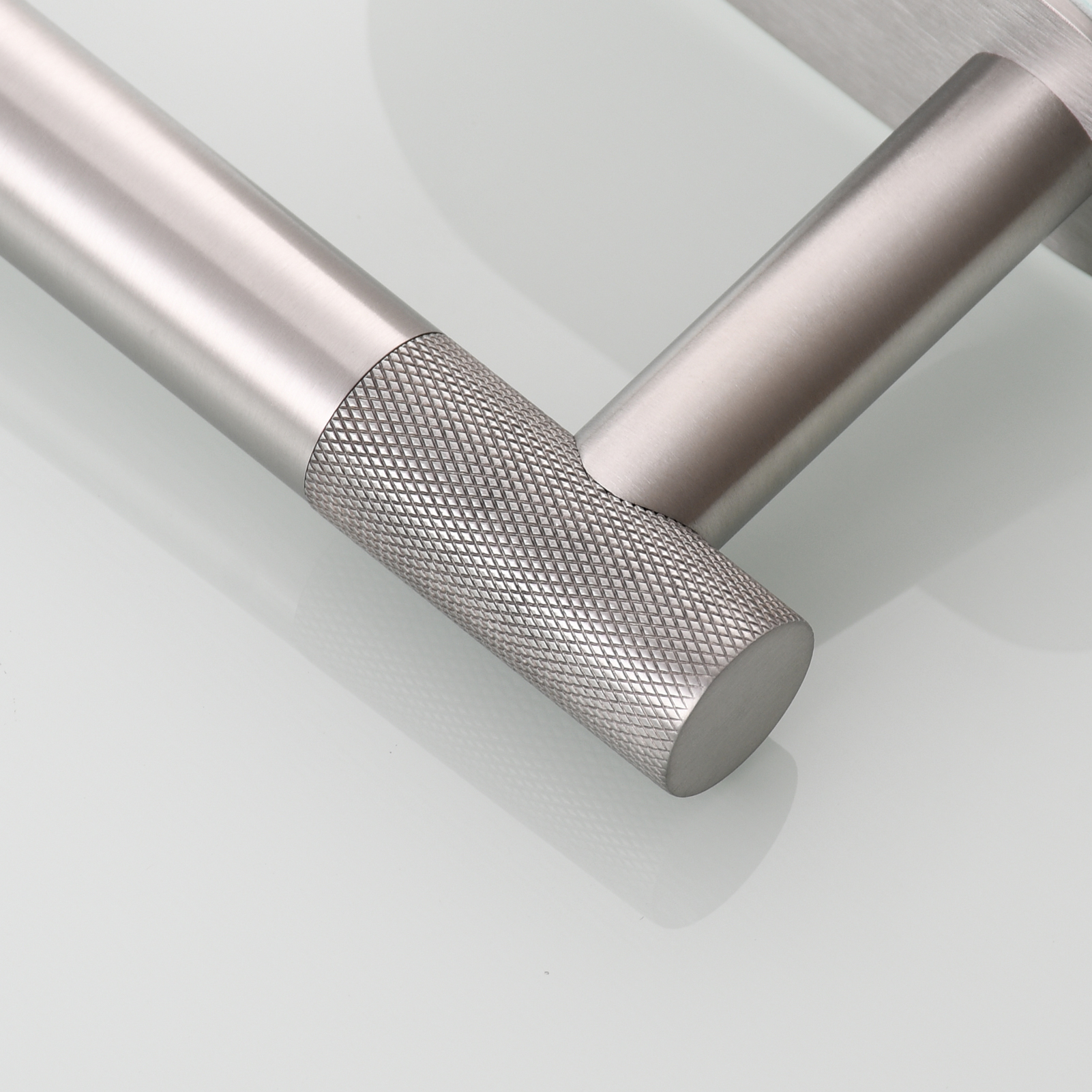 Tecmolog Stainless Steel Wall Mounted Toilet Roll Holder for Bathroom, Equipped with Anti Drop Function for Tissue Paper