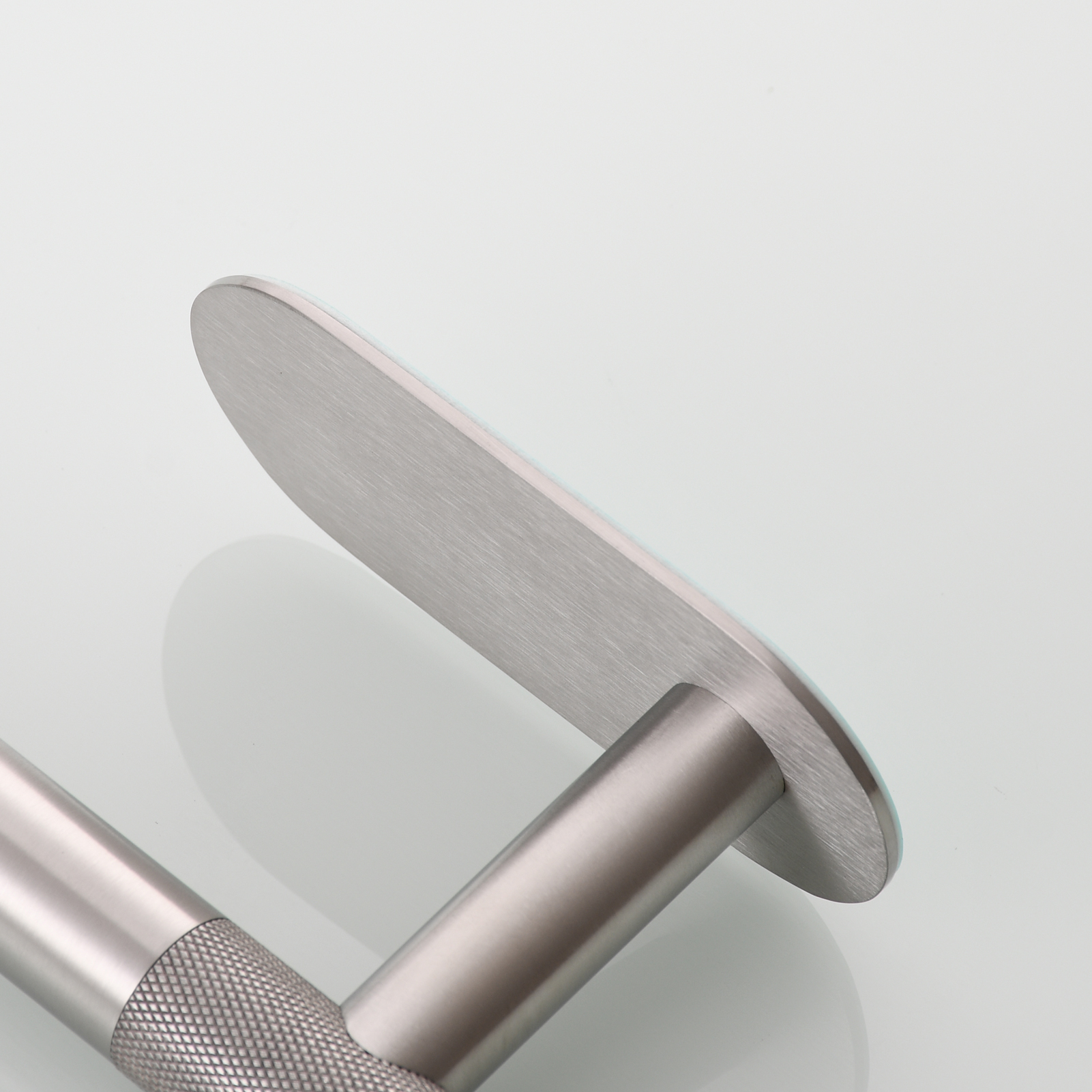 Tecmolog Stainless Steel Wall Mounted Toilet Roll Holder for Bathroom, Equipped with Anti Drop Function for Tissue Paper