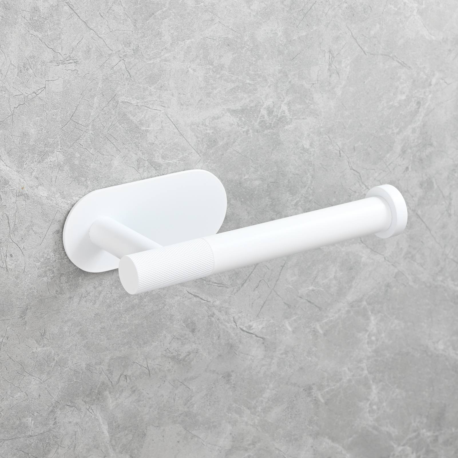 Tecmolog Stainless Steel Wall Mounted Toilet Roll Holder for Bathroom, Equipped with Anti Drop Function for Tissue Paper