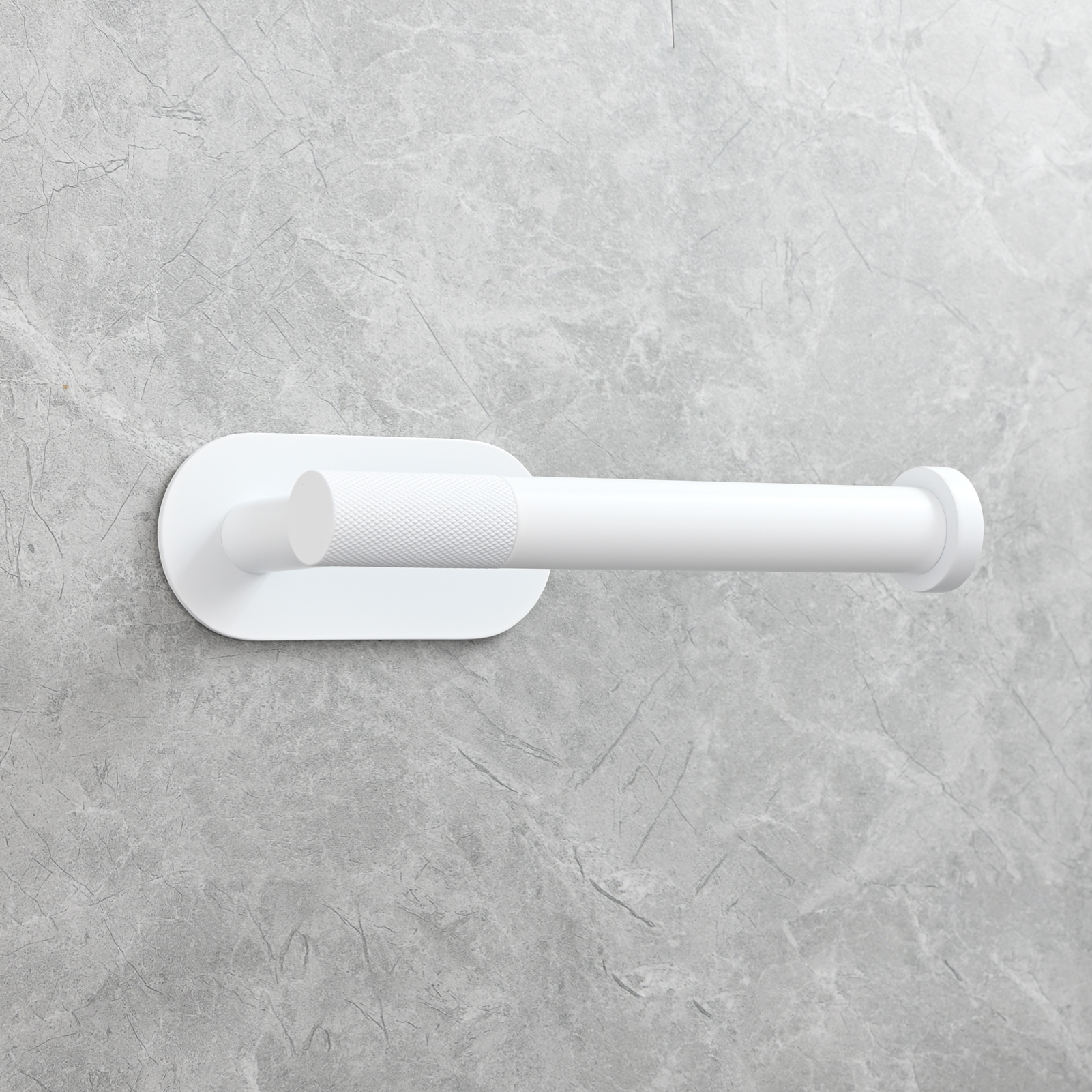 Tecmolog Stainless Steel Wall Mounted Toilet Roll Holder for Bathroom, Equipped with Anti Drop Function for Tissue Paper