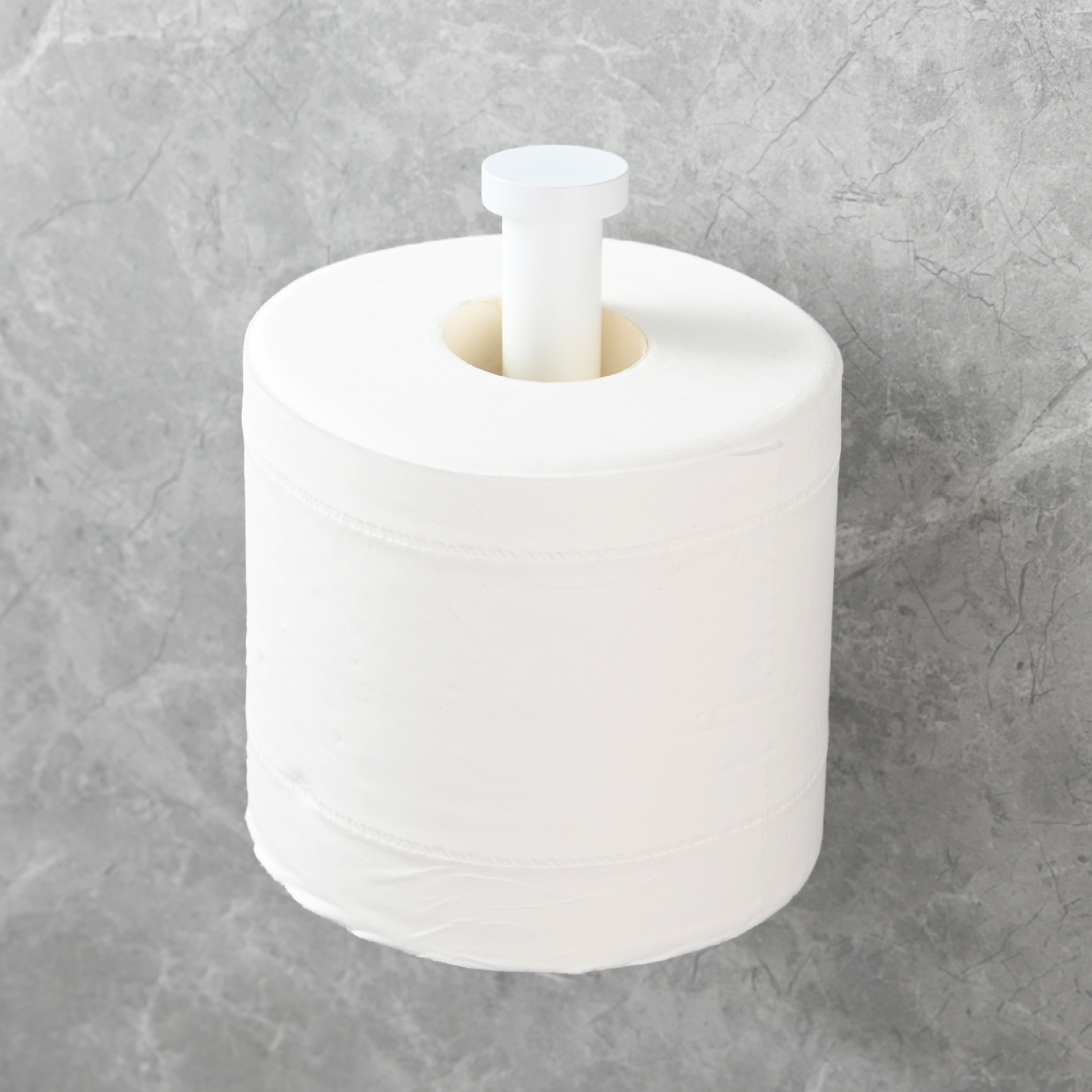 Tecmolog Stainless Steel Wall Mounted Toilet Roll Holder for Bathroom, Equipped with Anti Drop Function for Tissue Paper