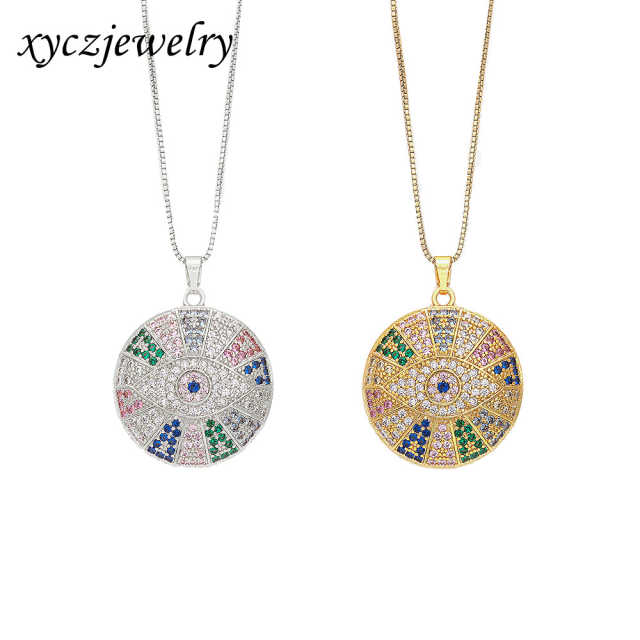 DESC-Colar Olho Grego Mandala XYN101062 necklace