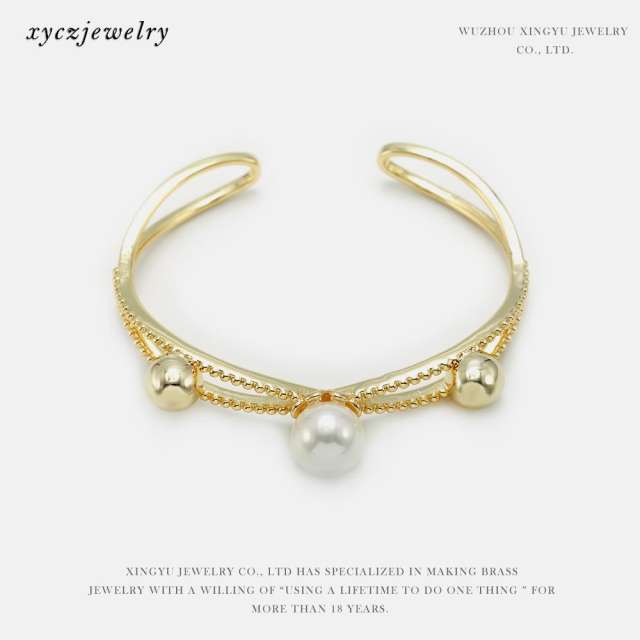 Bracelete com pérolas XYH100774 手镯