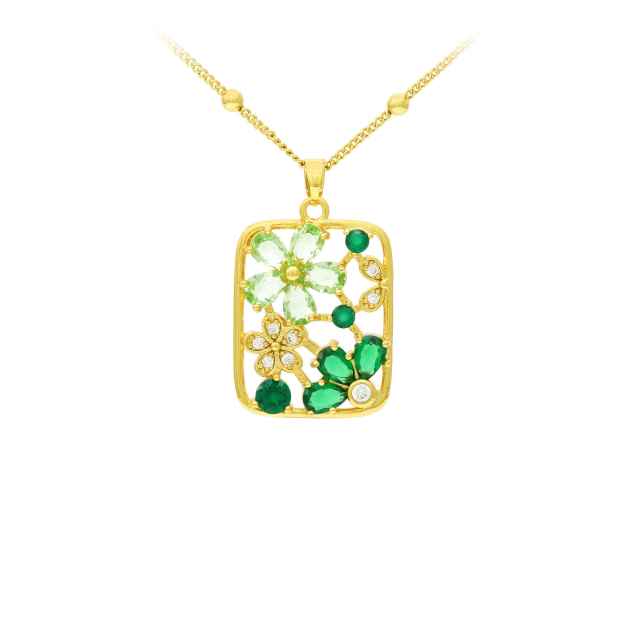 Colar Flores Luxo XYS101151 necklace