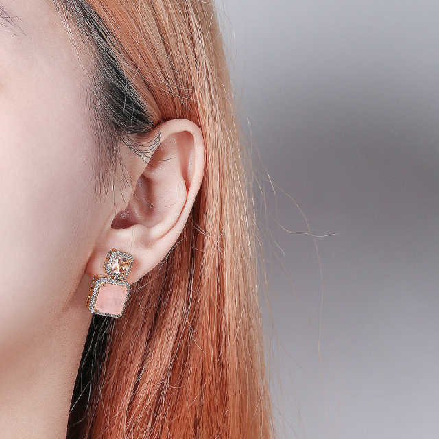 Brinco Quadrado Fusion XYE104258 earrings