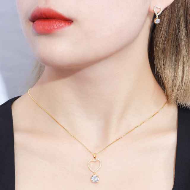 XYS100884 Earring + Necklace Set