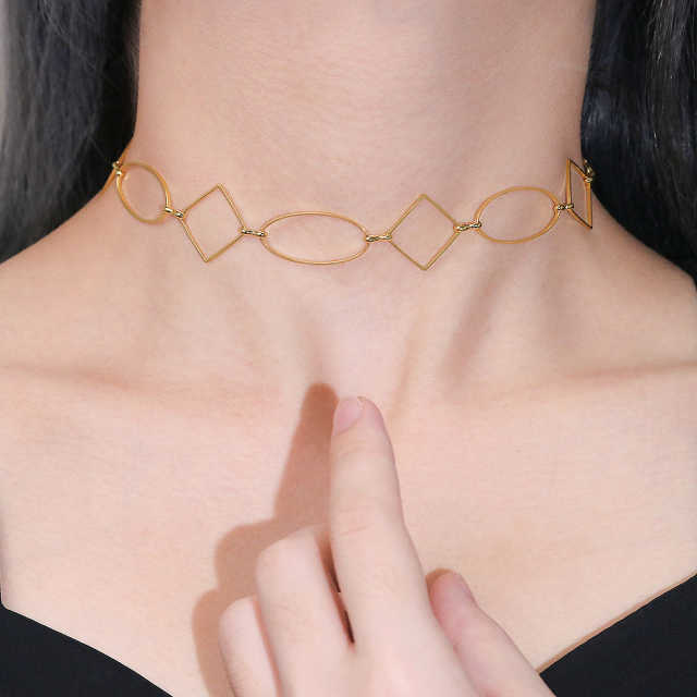 Colar Geometrico XYN101049  necklace