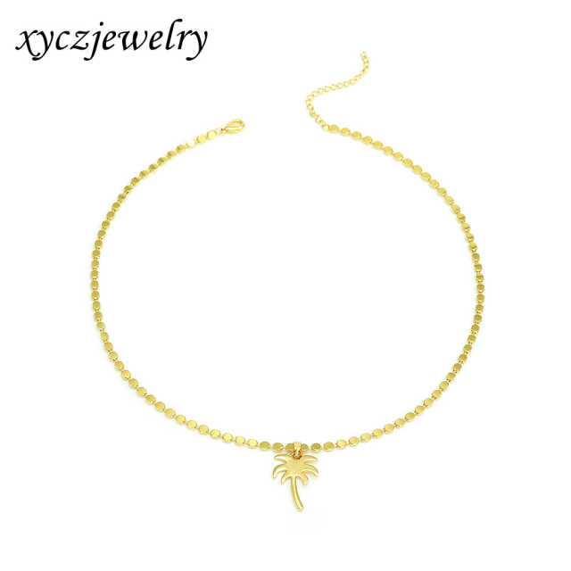 Colar Coqueiro XYN101043   necklace