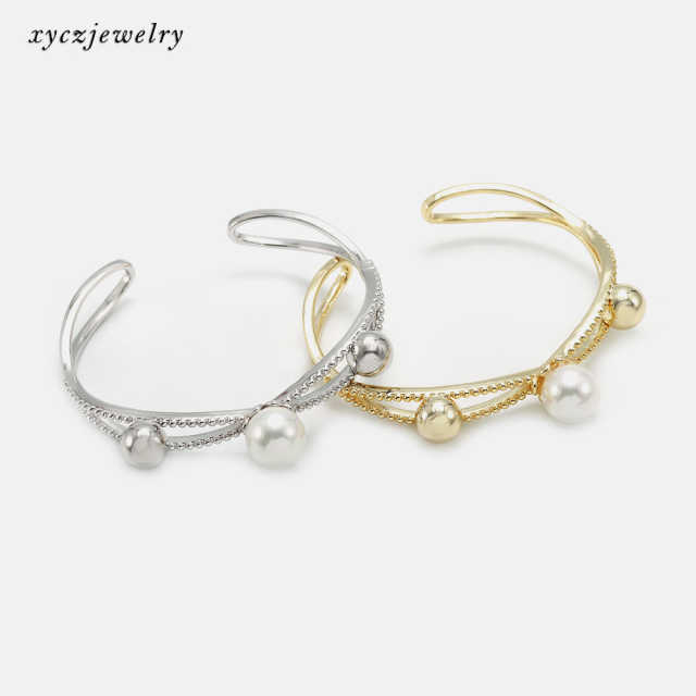 Bracelete com pérolas XYH100774 手镯