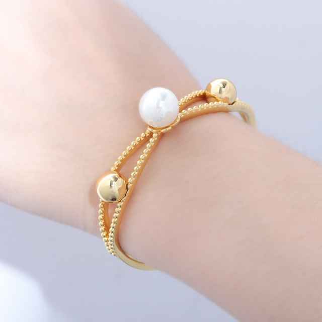 Bracelete com pérolas XYH100774 手镯