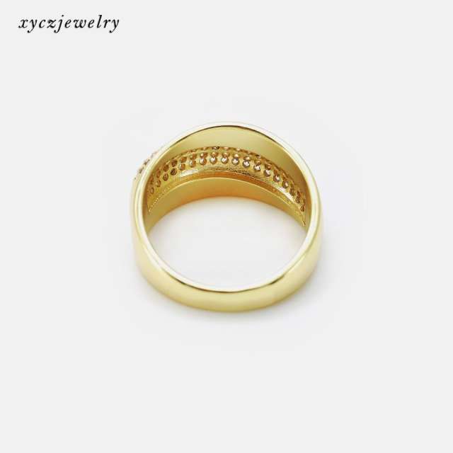 Anel Zirconias Diagonal XYR103276