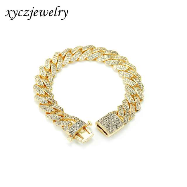 Pulseira Ice elos cravejados A0021 手链bracelet  VENDIDO SEPARADAMENTE