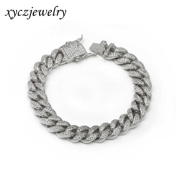 Pulseira Ice Luxo Todo cravejado Cristal A0032  bracelet VENDIDO SEPARADAMENTE