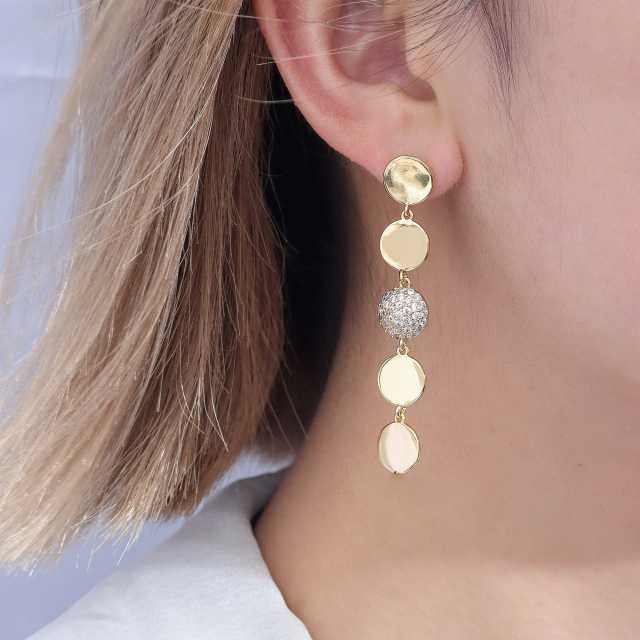 Brinco Medalha XYE104444 earring