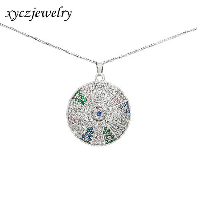 DESC-Colar Olho Grego Mandala XYN101062 necklace