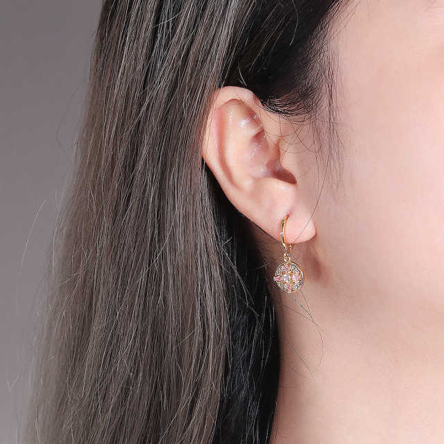 Brinco Argola Flor   XYE104270 earring