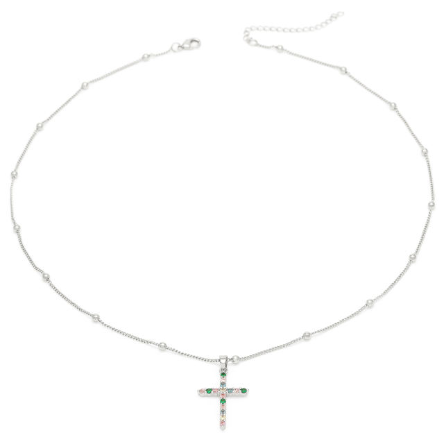 Colar Cruz Delicada  XYN101055 necklace
