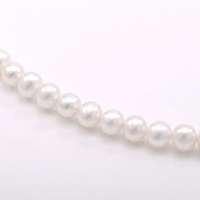 Natural Pearls Necklace 6mm ZZ003