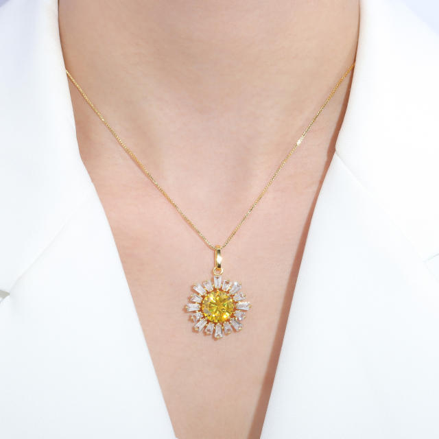 Colar Luxo Sol XYS101075  necklace