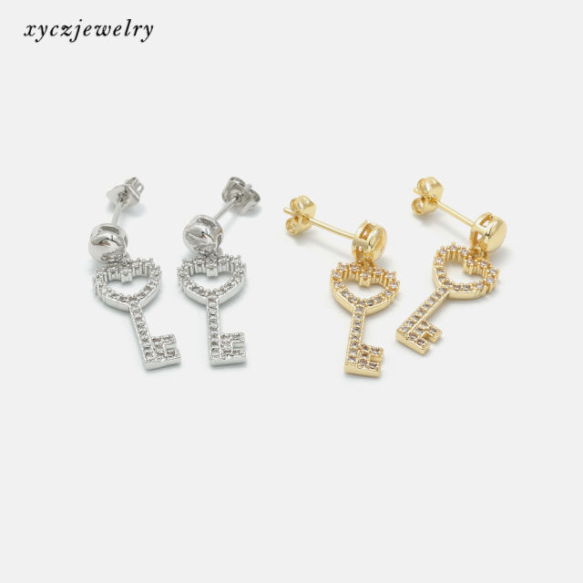 key earrings