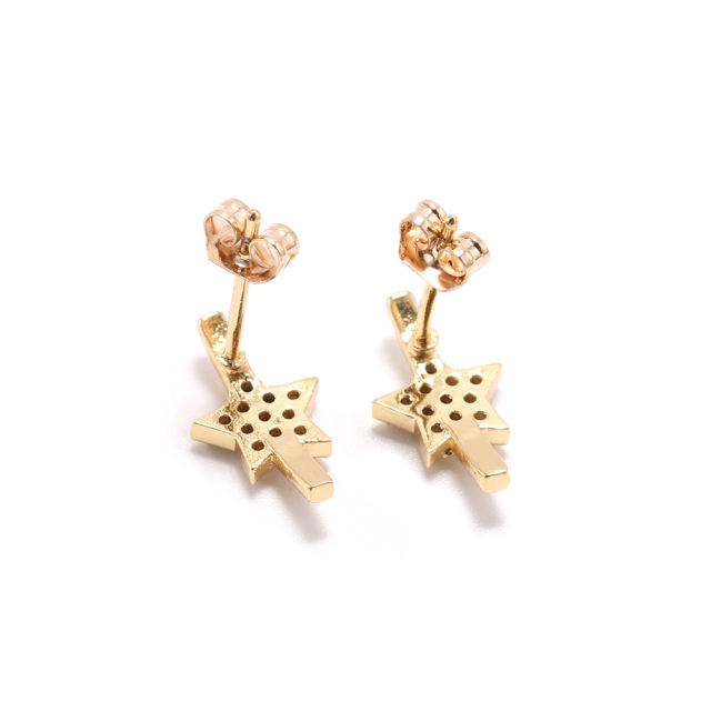 star earrings lucky