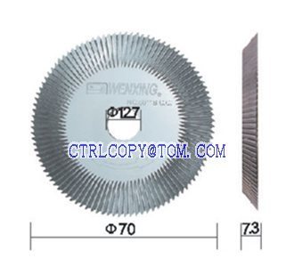 100-Tooth double sided C.C cutter [For BW201-C、201D、100E1、100F、100F1]