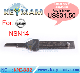 HAOSHI Nissan NSN14 lock pick &amp; reader 2-in-1 tool