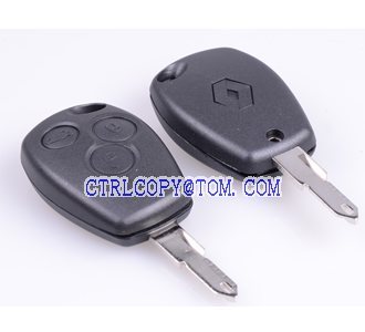 Renault 206 3 button remote key shell