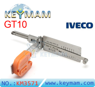 IVECO GT10 lock  pick &amp; reader 2-in-1 tool