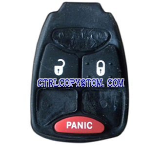 Chrysler 2+1 button rubber (10pcs/lot)