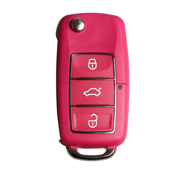 Volkswagen B5 Type Remote Key Shell 3 Buttons With Waterproof(Red) 5pcs/lot