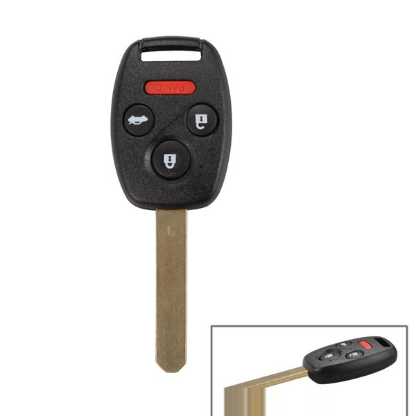 Remote Key (3+1) Button and Chip Separate ID:46 (315MHZ) Fit ACCORD FIT CIVIC ODYSSEY For 2005-2007 Honda