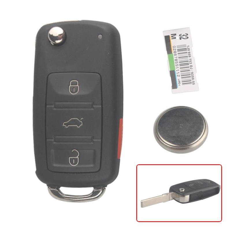 YH 315MHZ 3 Button Remote Key for VW Touareg